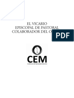 El Vicario Episcopal de Pastoral Colaborador Del Obispo PDF