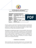 SENTENCIA DE TUTELA SEGUNDA INSTANCIA - ORDENA REINTEGRO LABORAL DE TRABAJADORA DESPEDIDA (3)(1)