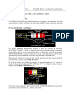 Unidad 2 - Diodos y Rectificación de Media Onda PDF