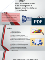 1.5 Investigacion No Experimental y Experimental CC11hEquipo 5-1