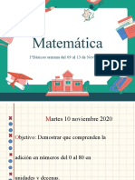 Matemática - Clase 1 - Semana Del 09 Al 13 de Noviembre