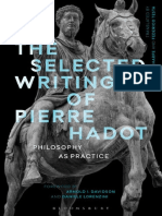 [Hadot, Pierre] the Selected Writings of Pierre Hadot - Philosophy as Practice