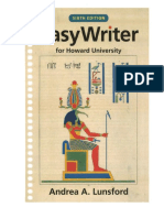 Easy Writer 6th Edition by Andrea Lunsford PDF