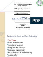 Chapter 2 Engineering Costs and Cost Estimating