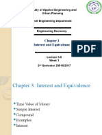 Chapter 3 Interest and Equivalence