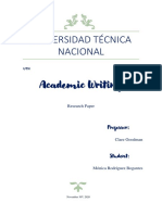 Universidad Técnica Nacional: Academic Writing