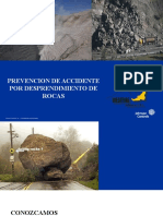 2020 - Prev. Accidente Por Desprendimiento de Rocas