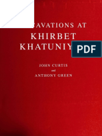 Excavations at Khirbet Khatuniyeh London PDF