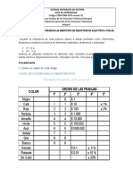 1.6 Actividad de Aprendizaje Medición de Resistencia Eléctrica Con El Polímetro