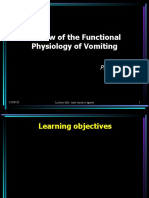 Review of The Functional Physiology of Vomiting: PHCL 3Xx