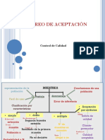 MUESTREO DE ACEPTACION Control de Calida