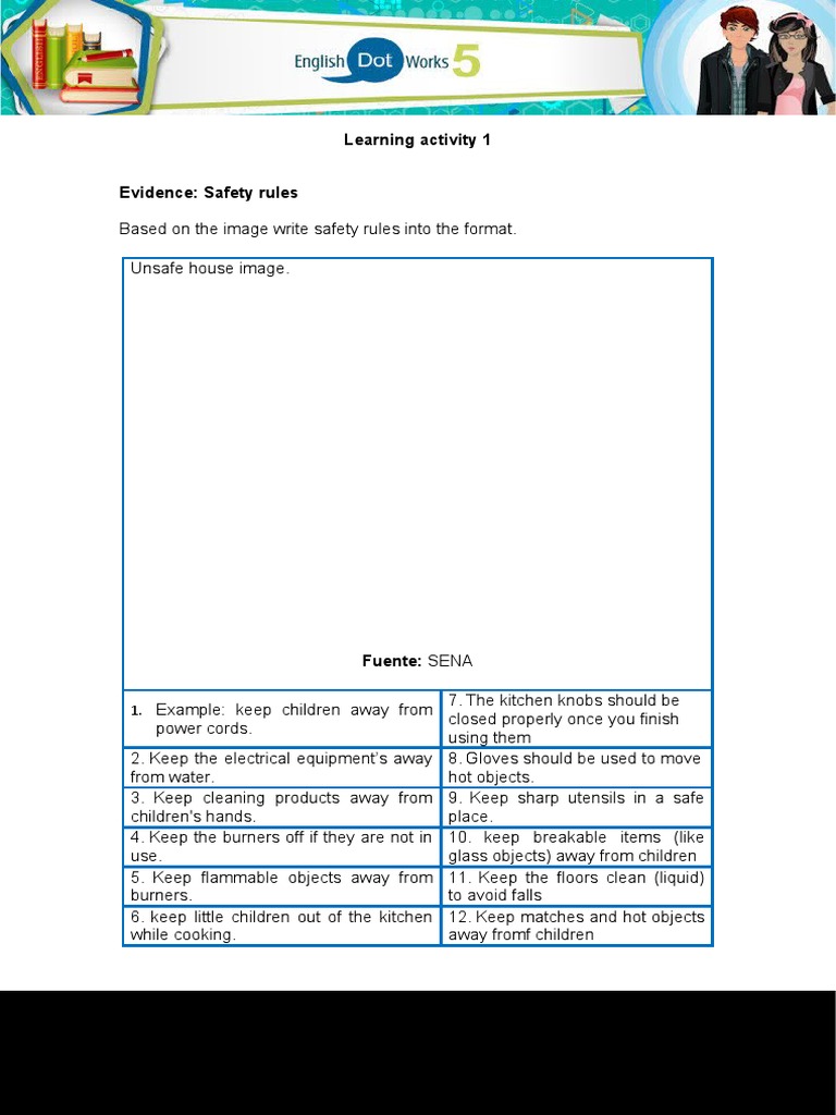Evidence Safety Rules PDF