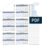 Calendario 2020 Una Pagina PDF