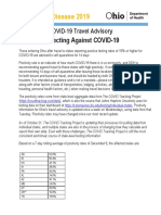 COVID-19 Travel Advisory 12/9/2020