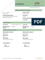 Month To Month Lease Agreement: This Agreement Is Executed by and Between The Parties