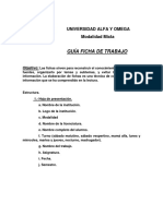 Ficha de Trabajo