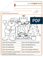 Flashcard Colouring-Christmas PDF