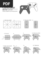 Origami Game Controller Instructions | PDF
