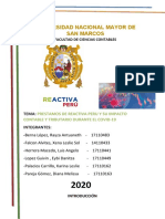 PRESTAMOS DE  REACTIVA PERU IMPACTO CONTABLE Y TRIBUTARIO (2)