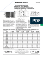 Oil Water Separators Model DVZ - Fsu "Oilchief": 3-Step System