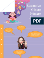 Sustantivo, Género y Número, Adjetivo - María Fernanda - Terminado