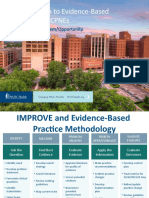 Introduction To Evidence-Based Practice For Cpnes: Identify The Problem/Opportunity