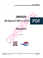 JM20329 Hi-Speed USB To SATA Bridge