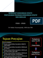 Latihan Penyusunan Pedoman Dan Simulasi