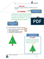 Primero Wordpad Navidad