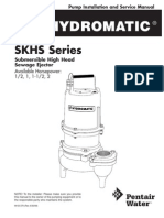 SKHS Series: Submersible High Head Sewage Ejector