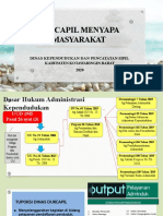 Bahan Disdukcapil Menyapa Kotawaringin Barat