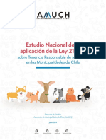 Estudio Tenencia Responsable de Mascotas