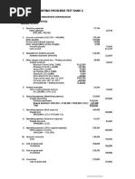 Solutions - Auditing Problems Testbank 2