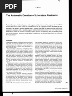 Download 1958 - The Automatic Creation of Literature Abstracts by Franck Dernoncourt SN48758764 doc pdf