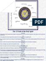 12 Fruits of the Holy Spirit