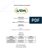 Estudio Técnico Proyecto Gel Antibacterial