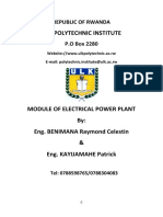 Electrical Power Plant - 1-3 PDF