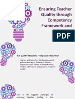 Chapter 6 Ensuring Teacher Quality Through Competency Framework and Standards