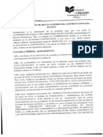 Acta de Terminación de Mutuo Acuerdo Del Contrato Coto-Cz5-: Coordinación Zonal 5 "Arr Fe Ídá' Milagro