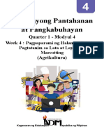 EPP4 - Q1 - Mod4 - Pagpaparami NG Halaman Tulad NG Pagtatanim Sa Lata at Layering Marcotting - WEEK - 4 - PART - 1