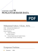 1 - PPT Praktikum Pengantar Basis Data