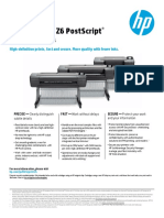 HP Designjet Z6 PS PDF