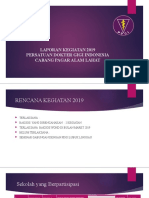 Laporan Kegiatan PDGI Cabang Pagar Alam Lahat 2019