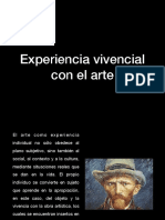 Experiencia Vivencial Con El Arte