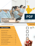 Education and Training: September 2020
