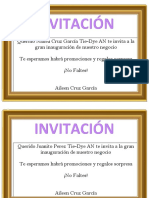 Invitaciones