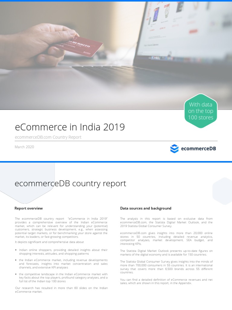 Study Id70354 Ecommerce-In-India | PDF | Online Shopping | E Commerce