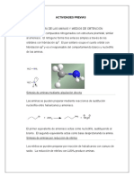 ACTIVIDADES PREVIAS Anilina