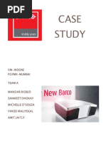 Case Study: Iim-Indore Pgpmx-Mumbai Team A Mandar Risbud Sanmeet Dhokay Michelle D'Souza Vinod Maliyekal Amit Jaitly