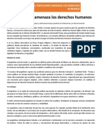 El Populismo Amenaza Los Derechos Humano